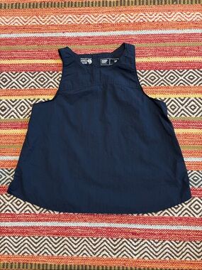Women's Mountain Hard Wear nylon / cotton blend Navy Tank Top XS